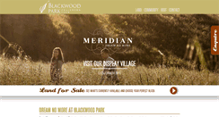 Desktop Screenshot of blackwoodpark.com.au